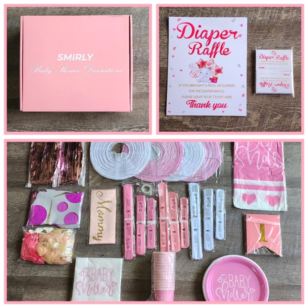 New Baby Shower Decoration Box Kit